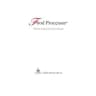 Logo Food Processor
